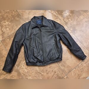 Croft & Barrow Black Bomber Jacket
